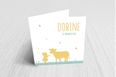 Meisje met koetje